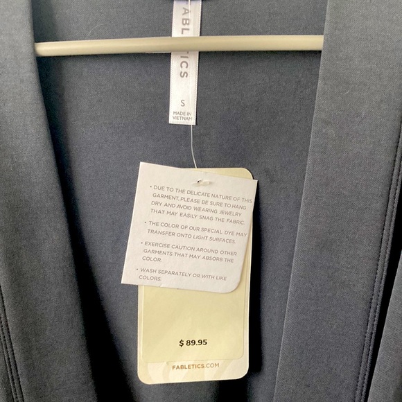 FABLETICS Grey Stretchy Robe - Picture 2 of 3